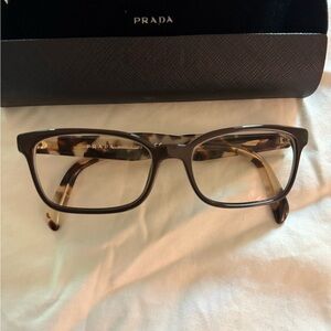 Prada Tortoise Shell Eyewear